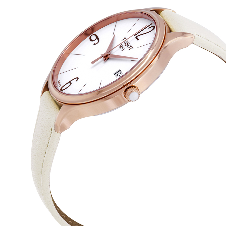 tissot open box tissot bella ora white dial white leather ladies watch t103.210.36.017.00 tissot open box tissot bella ora white dial white leather ladies watch t103.210.36.017.00