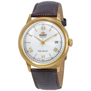 orient 2nd generation bambino automatic white dial men's watch fac00007w0