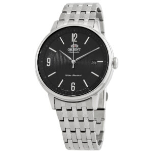 orient classic automatic black dial men's watch ra ac0j08b10b