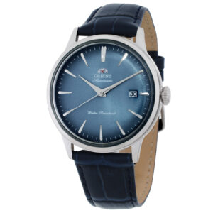 orient classic automatic light blue dial men's watch ra ac0030l30b