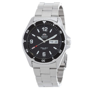 orient mako ii automatic black dial watch taa02001b