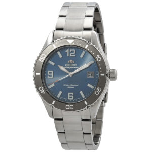 orient sport solar blue dial men's watch ra wj0002l10b