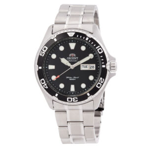 orient sports ray ii automatic black dial men's watch taa02004b