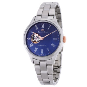 orient star classic limited edition automatic blue dial ladies watch re nd0022l00b
