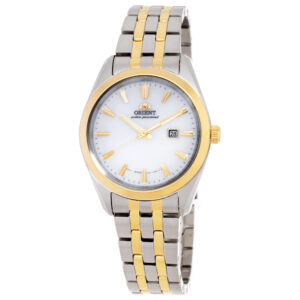 orient stretto white dial ladies watch ra wg0601s10b
