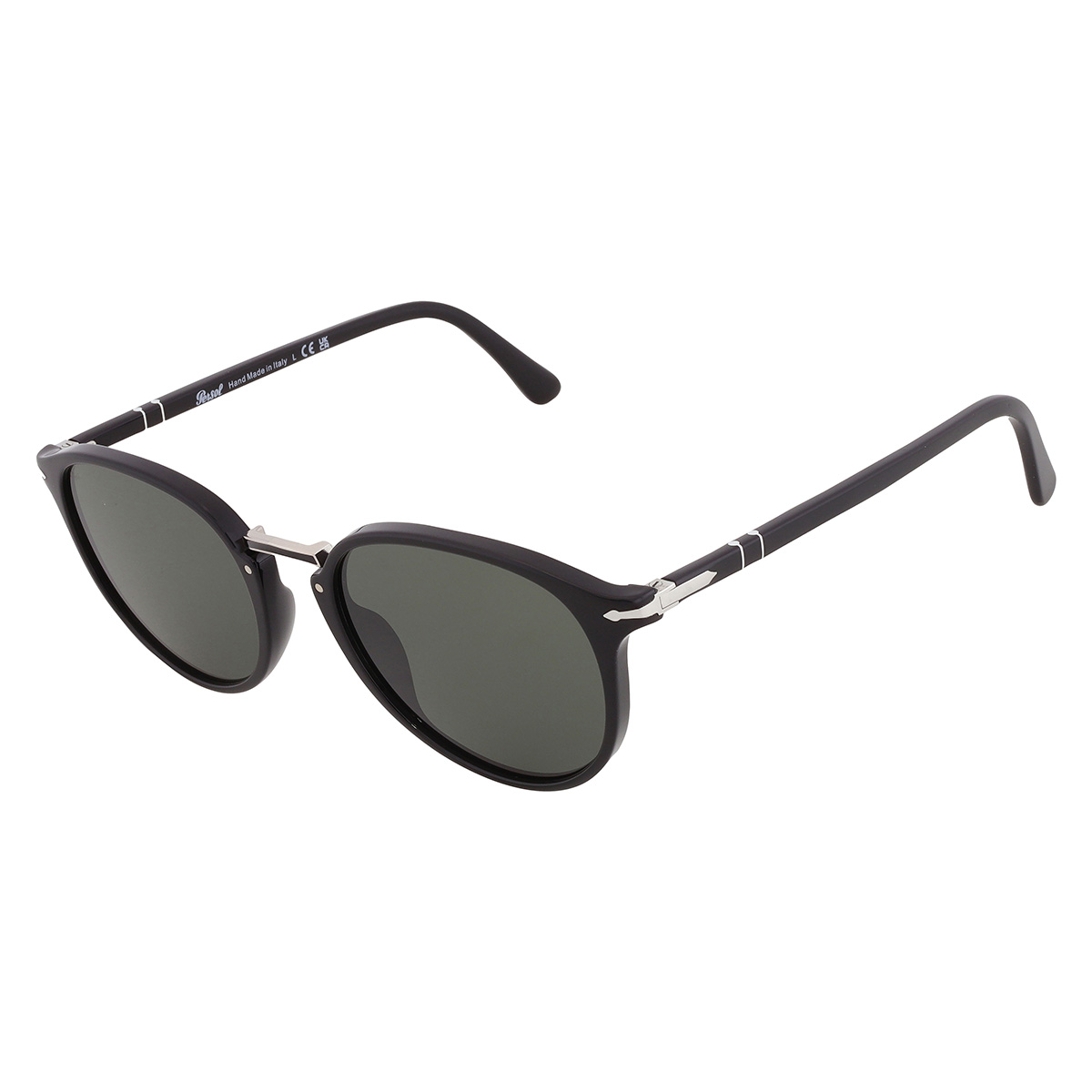 persol green oval men's sunglasses po3210s 95/31 54 persol green oval men's sunglasses po3210s 95/31 54