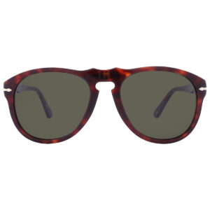 persol green pilot men's sunglasses po0649 24/31 56