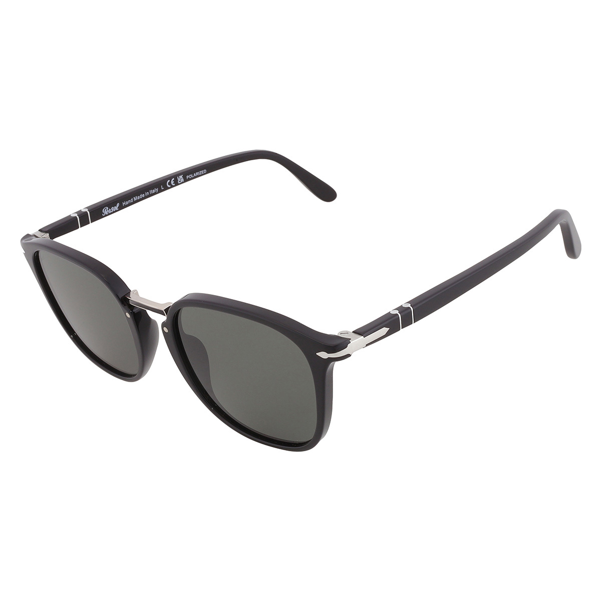 persol polarized green square men's sunglasses po3186s 95/58 53 persol polarized green square men's sunglasses po3186s 95/58 53