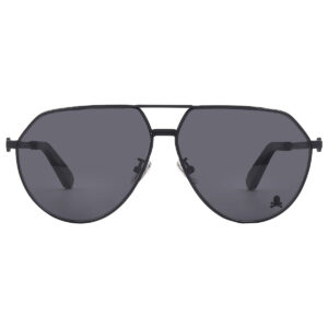 philipp plein grey pilot men's sunglasses spp007m 531p 64