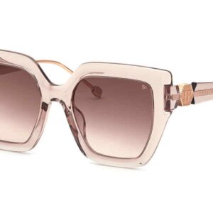philipp plein pink gradient butterfly ladies sunglasses spp064s 07t1 53