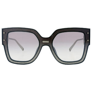 philipp plein silver mirror square ladies sunglasses spp041m z42x 99