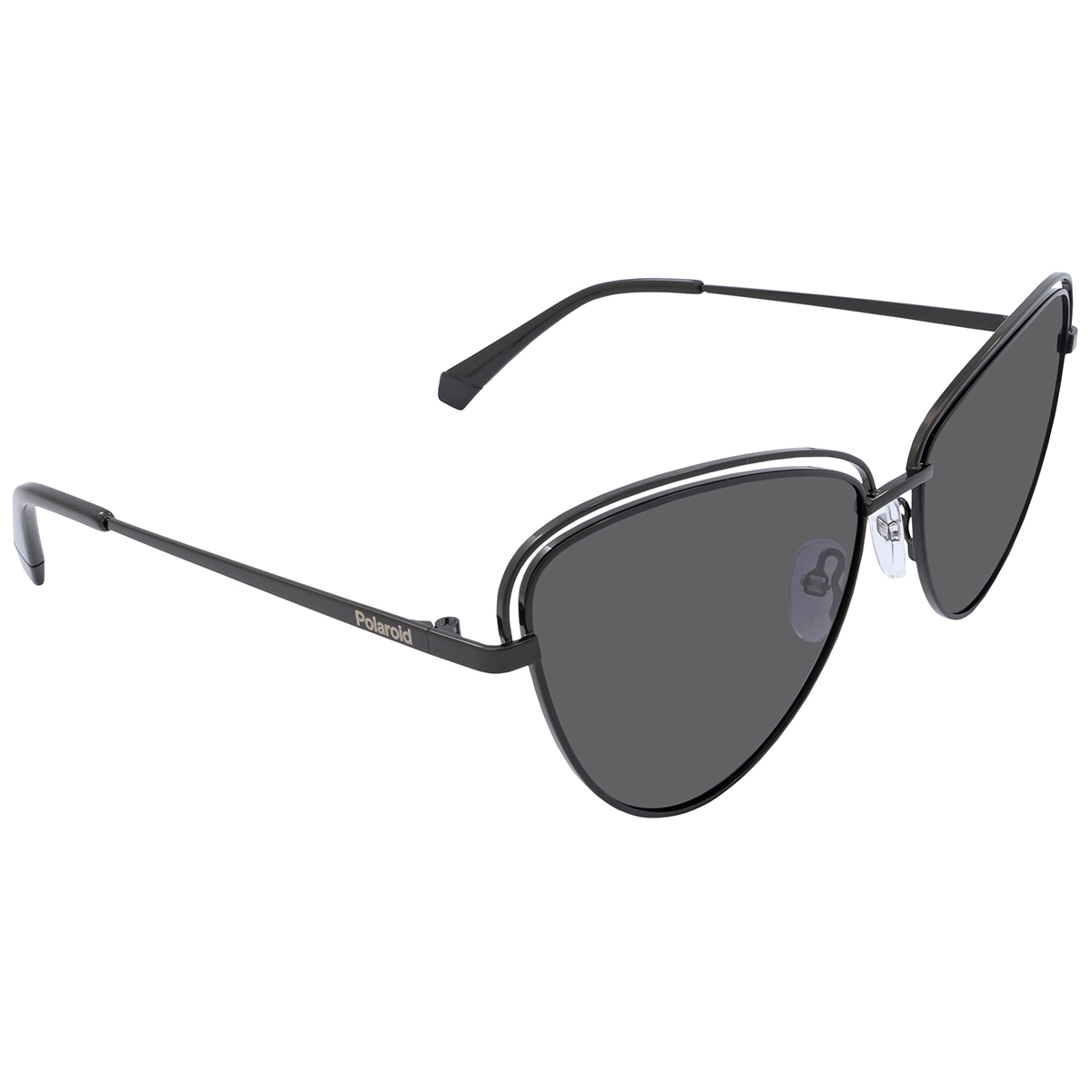 polaroid core grey cat eye ladies sunglasses pld 4094/s 0807/m9 57 polaroid core grey cat eye ladies sunglasses pld 4094/s 0807/m9 57