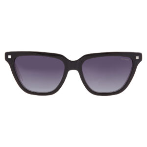 polaroid polarized grey shaded cat eye ladies sunglasses pld 4157/s/x 00wm/wj 55