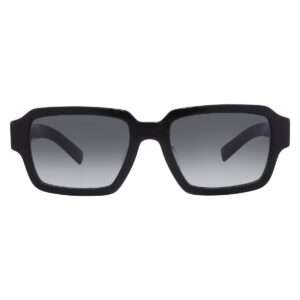 prada grey gradient square ladies sunglasses pr 02zs 1ab06t 52