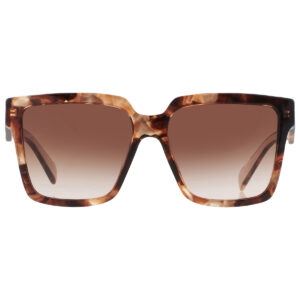 prada brown gradient sport ladies sunglasses pr 24zs 07r0a6 56
