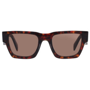 prada brown square men's sunglasses pr a06s 17n06b 50