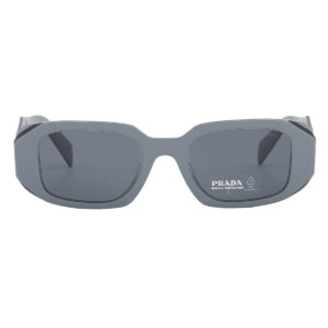 prada dark gray rectangular ladies sunglasses pr 17wsf 11n09t 51