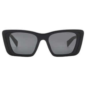 prada dark grey butterfly ladies sunglasses pr 08ys 1ab5s0 51