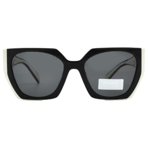 prada dark grey cat eye ladies sunglasses pr 15ws 09q5s0 54