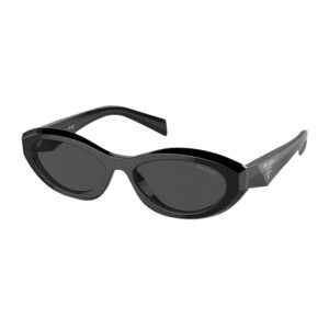 prada dark grey cat eye ladies sunglasses pr 26zs 16k08z 55