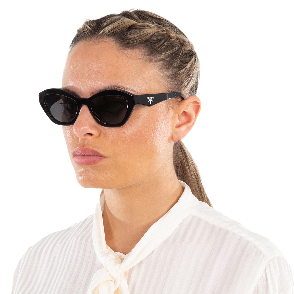 prada dark grey cat eye ladies sunglasses pr a02s 16k08z prada dark grey cat eye ladies sunglasses pr a02s 16k08z
