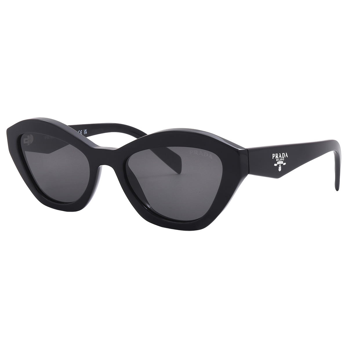 prada dark grey cat eye ladies sunglasses pr a02s 16k08z prada dark grey cat eye ladies sunglasses pr a02s 16k08z