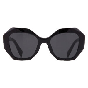 prada dark grey geometric ladies sunglasses pr 16ws 1ab5s0 53