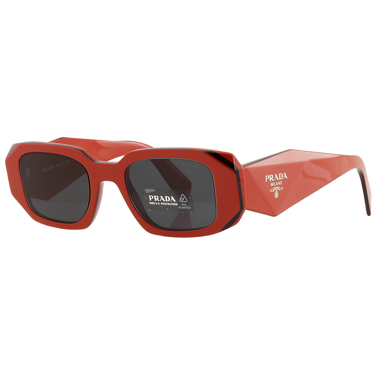 prada dark grey rectangular ladies sunglasses pr 17ws 12n5s0 49 prada dark grey rectangular ladies sunglasses pr 17ws 12n5s0 49