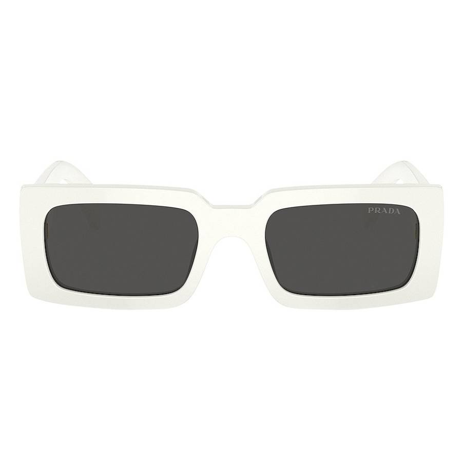 prada dark grey rectangular ladies sunglasses pr a07s 1425s0 52 prada dark grey rectangular ladies sunglasses pr a07s 1425s0 52
