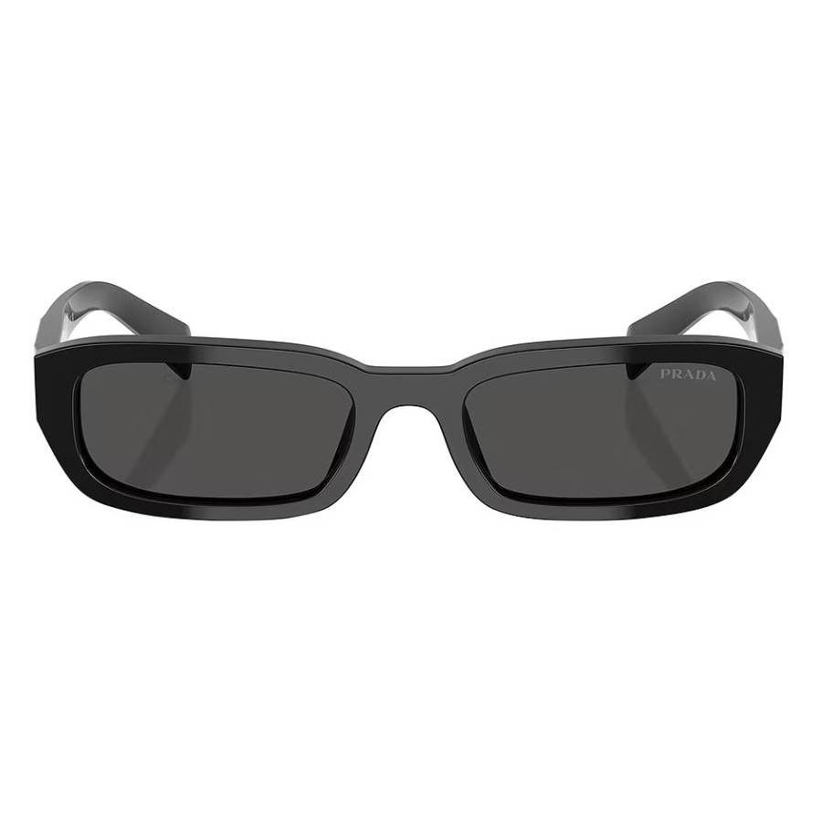 prada dark grey rectangular ladies sunglasses pr b06s 16k08z 53 prada dark grey rectangular ladies sunglasses pr b06s 16k08z 53
