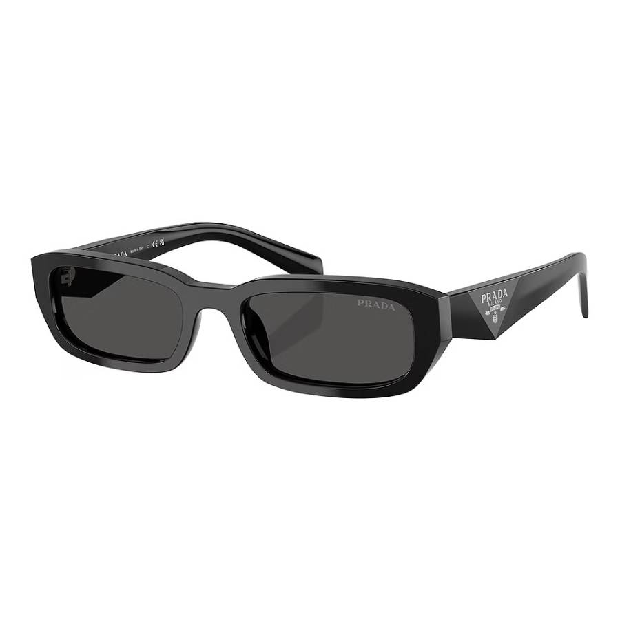 prada dark grey rectangular ladies sunglasses pr b06s 16k08z 53 prada dark grey rectangular ladies sunglasses pr b06s 16k08z 53