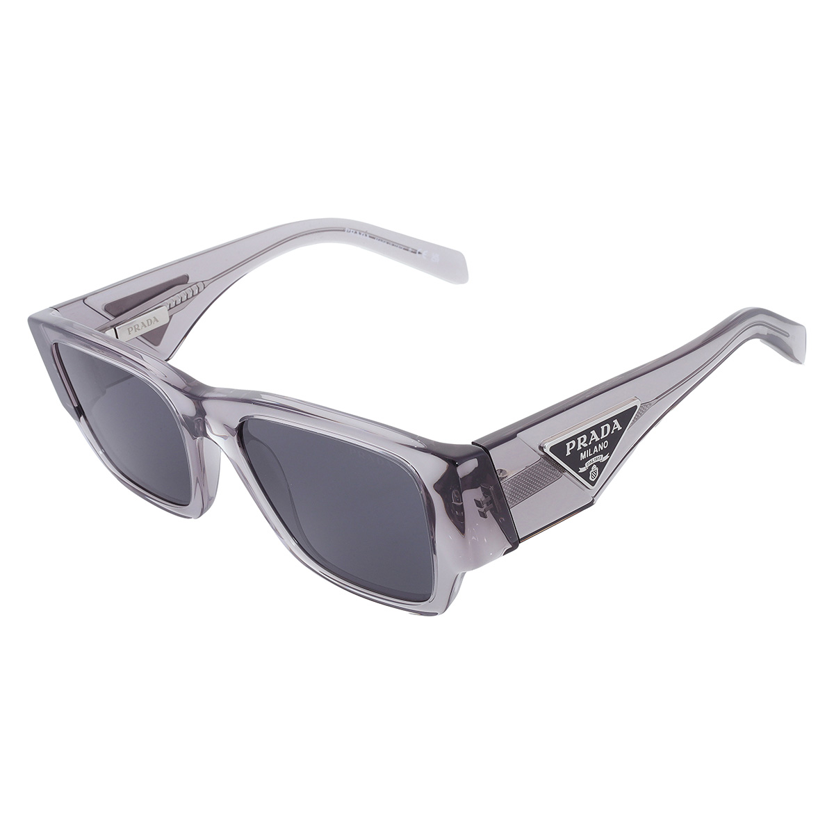 prada dark grey square men's sunglasses pr 10zs 16z70b 54 prada dark grey square men's sunglasses pr 10zs 16z70b 54
