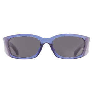 prada dark grey wrap men's sunglasses pr a19s 15r5s0 60