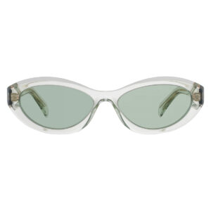 prada green oval ladies sunglasses pr 26zs 14r20e 55