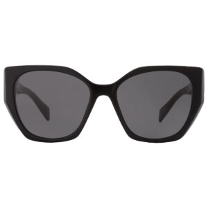 prada grey butterfly ladies sunglasses pr 19zs 1ab5s0 55