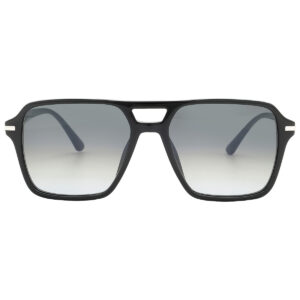 prada grey gradient navigator men's sunglasses pr 20ys 1ab06t 55