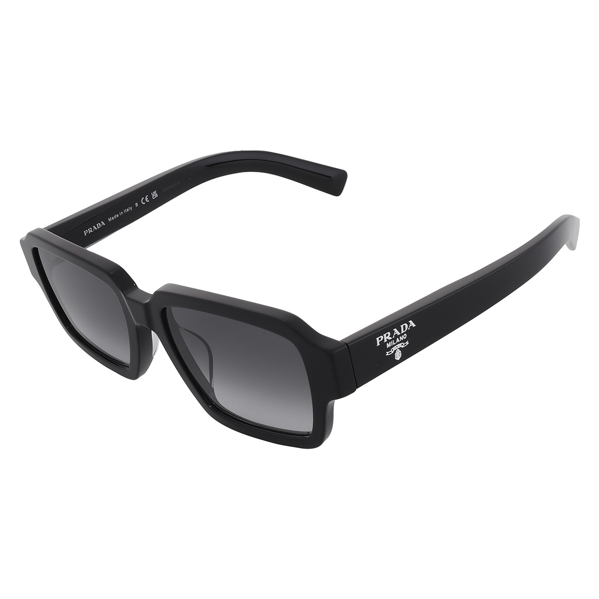 prada grey gradient square men's sunglasses pr 02zsf 1ab06t 54 prada grey gradient square men's sunglasses pr 02zsf 1ab06t 54