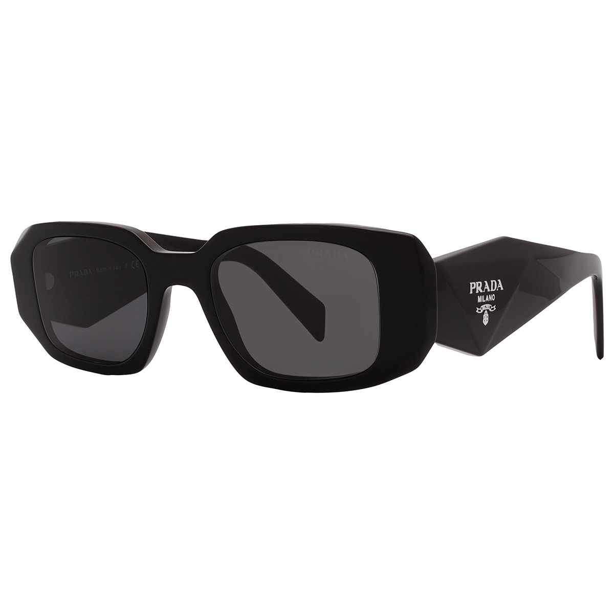 prada grey rectangular ladies sunglasses pr 17ws 1ab5s0 49 prada grey rectangular ladies sunglasses pr 17ws 1ab5s0 49