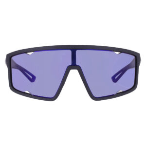 prada linea rossa dark blue mirror violet shield men's sunglasses ps a03s 1bo10j 41