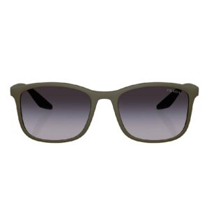 prada linea rossa grey gradient square men's sunglasses ps a08s 15x09u 56