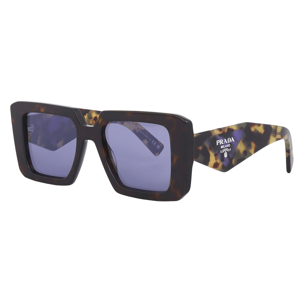 prada violet mirrored internal silver square ladies sunglasses pr 23ys 2au05q 51 prada violet mirrored internal silver square ladies sunglasses pr 23ys 2au05q 51