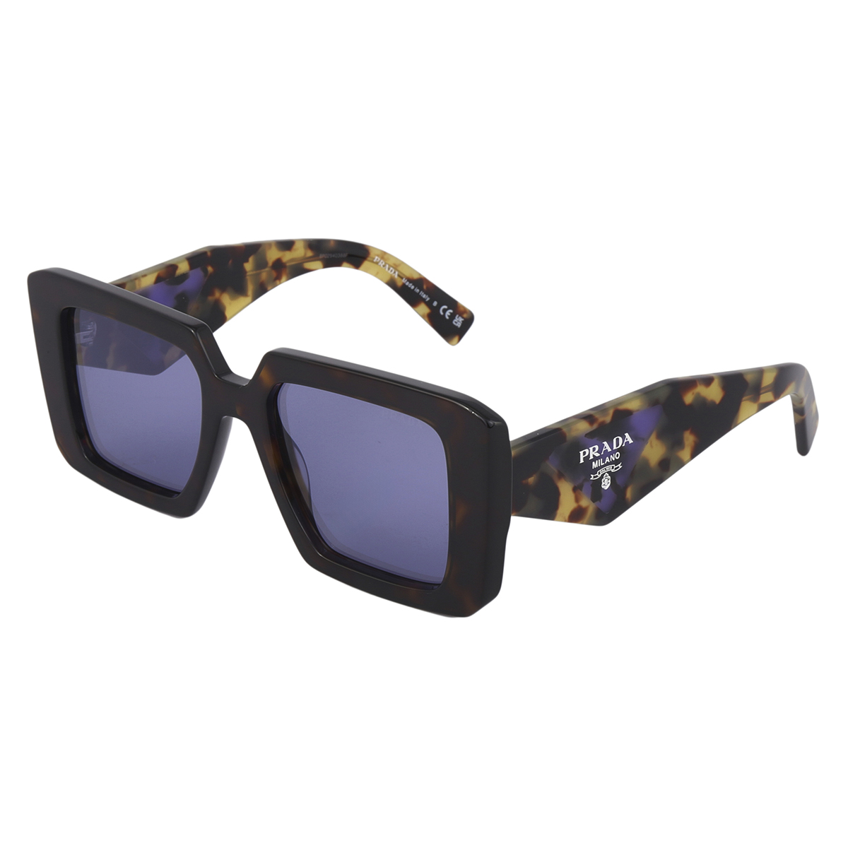 prada violet mirrored internal silver square ladies sunglasses pr 23ys 2au05q 51 prada violet mirrored internal silver square ladies sunglasses pr 23ys 2au05q 51