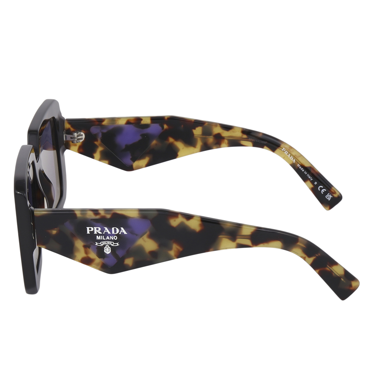 prada violet mirrored internal silver square ladies sunglasses pr 23ys 2au05q 51 prada violet mirrored internal silver square ladies sunglasses pr 23ys 2au05q 51