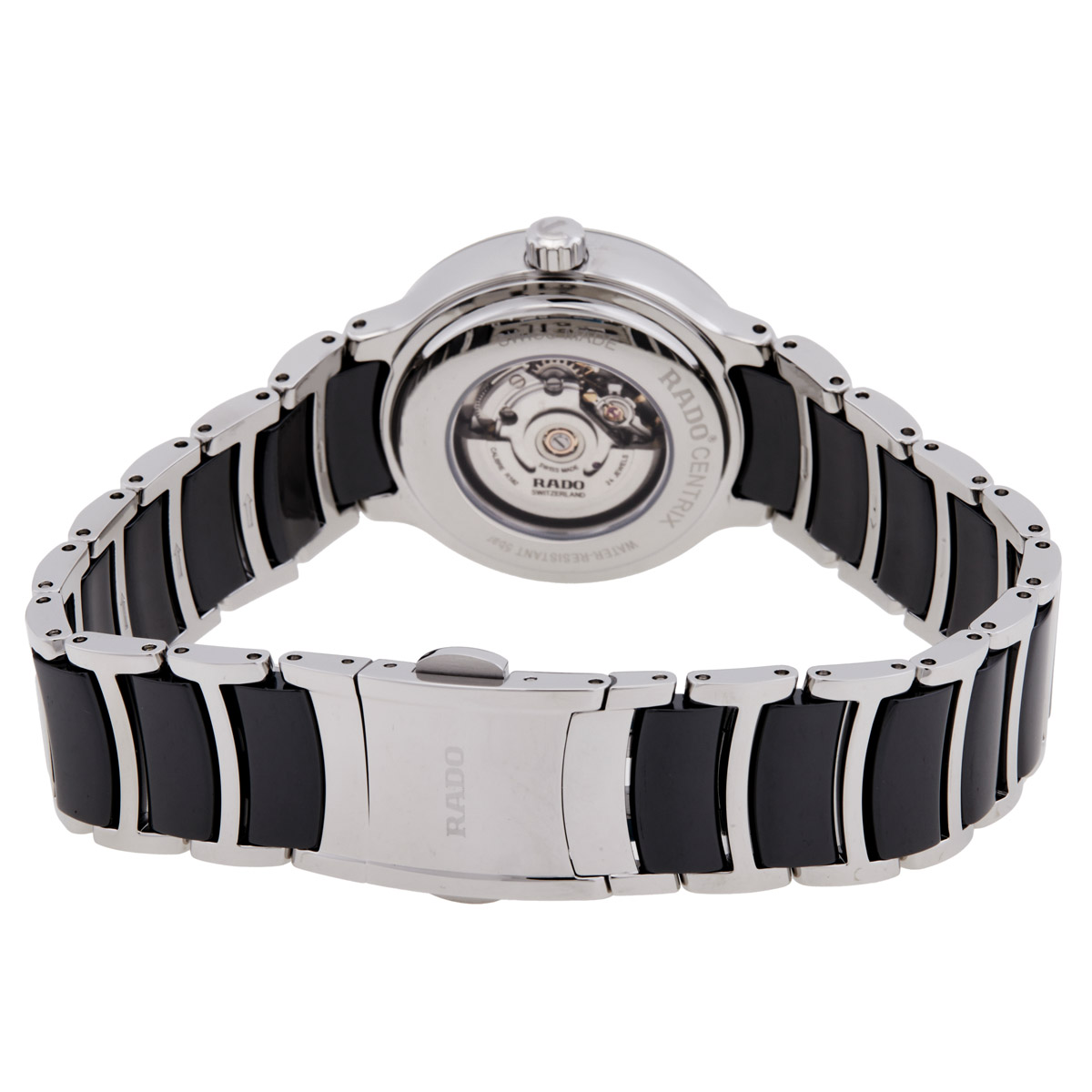 rado centrix automatic diamond black dial ladies watch r30020712 rado centrix automatic diamond black dial ladies watch r30020712