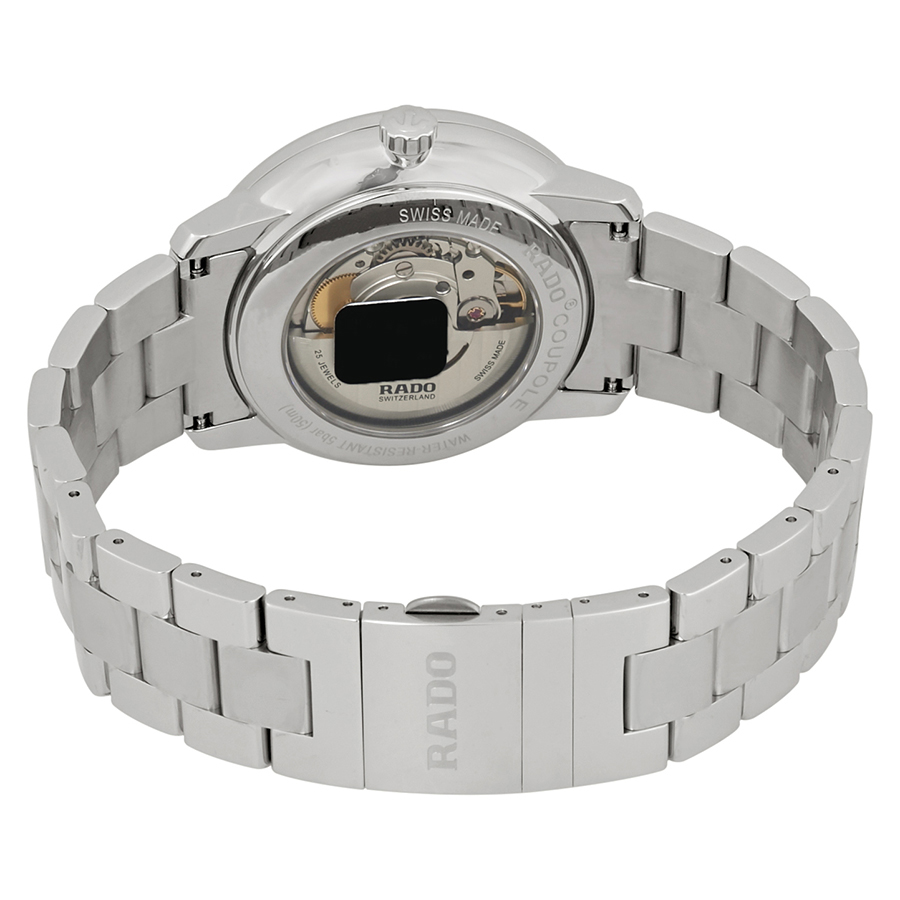 rado coupole classic xl automatic black dial men's watch r22878153 rado coupole classic xl automatic black dial men's watch r22878153