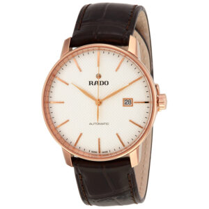 rado coupole classic xl white dial automatic men's watch r22877025