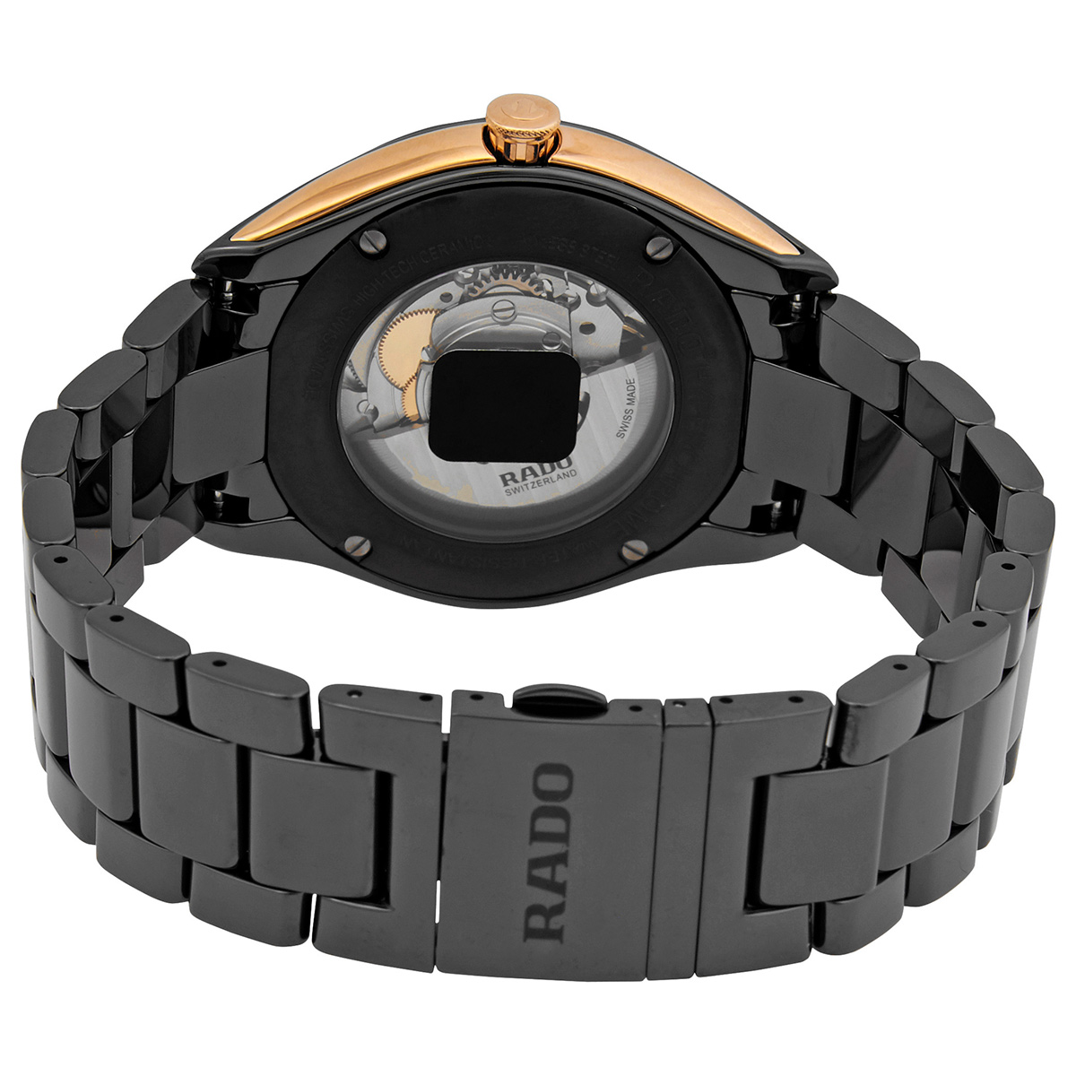 rado hyperchrome automatic black dial men's watch r32252162 rado hyperchrome automatic black dial men's watch r32252162