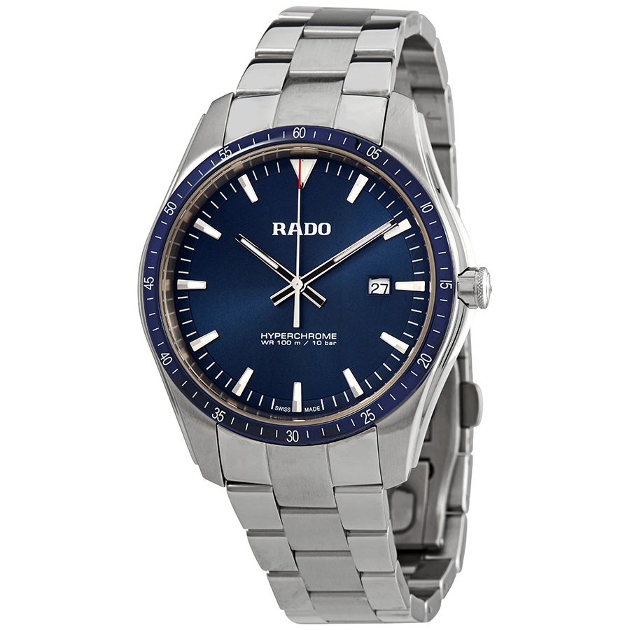 rado hyperchrome blue dial men's watch r32502203 rado hyperchrome blue dial men's watch r32502203