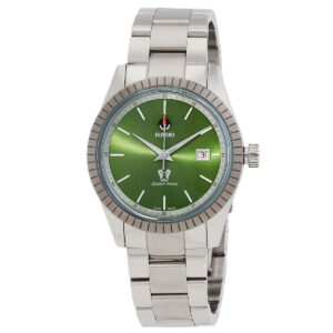 rado tradition automatic green dial men's watch r33101314