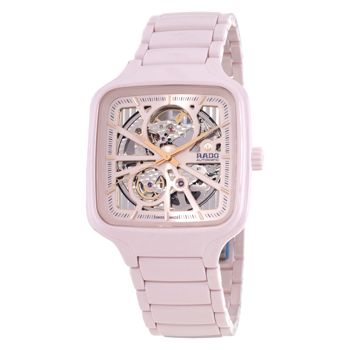 rado true square automatic ladies watch r27123012 rado true square automatic ladies watch r27123012
